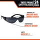 thumbnail image 3 of Gafas de seguridad Malta Dynamics 300 PK ANSI Z87+, 3 of 9
