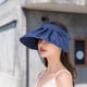 thumbnail image 5 of Sombreros plegables con visera para mujer, de ala ancha, para verano, plegables, 5 of 5