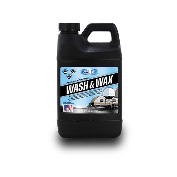 Wash & Wax Premium 946 ml, para vehículos recreativos, marinos, remolques y automóviles