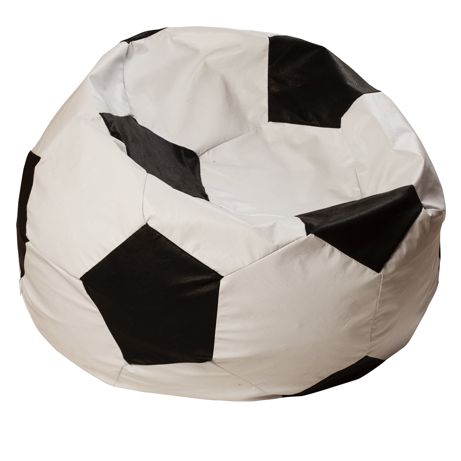 Máxima Design - Pouf Pera Fútbol Eco Cuero 120x120x120 Cm