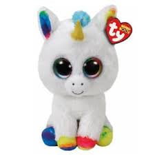 Ty Peluche Beanie Boos Pixy Unicornio Blanco 36852