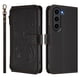thumbnail image 2 of Funda Cartera Mariposa para [Samsung Galaxy S23 Plus] con Soporte y Cremallera Negro, 2 of 6