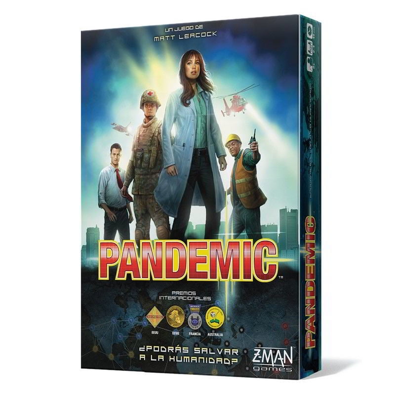 Z-Man Games - Juego De Mesa Pandemic.
