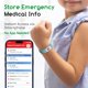 thumbnail image 2 of Pulsera SafeTag Vivélle DinoBand Infantil con Identificación Médica, 2 of 9