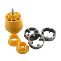 Magideal - Kit De Herramientas Para Hacer Roscas, Juego De Matrices Redondas Para Roscar Tuberías, Herramientas De Plomería Para Roscar Tuberías Fáciles De Usar