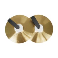 Magideal - Platillo Crash Tambor Platillo De Práctica Multiusos Instrumentos De Percusión Prácticos Platillos De Batería Para Festivales De Música Conciertos , 12 Pulgadas