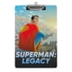 thumbnail image 1 of Legado de Superman Portapapeles de acrílico A4, tamaño carta estándar, carpeta con clip 31.8x 21.5CM para estudiantes, profesores y oficina, 1 of 6