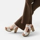 thumbnail image 2 of Sandalias Taco Casual Blanca Mujer Weide JS58, 2 of 8