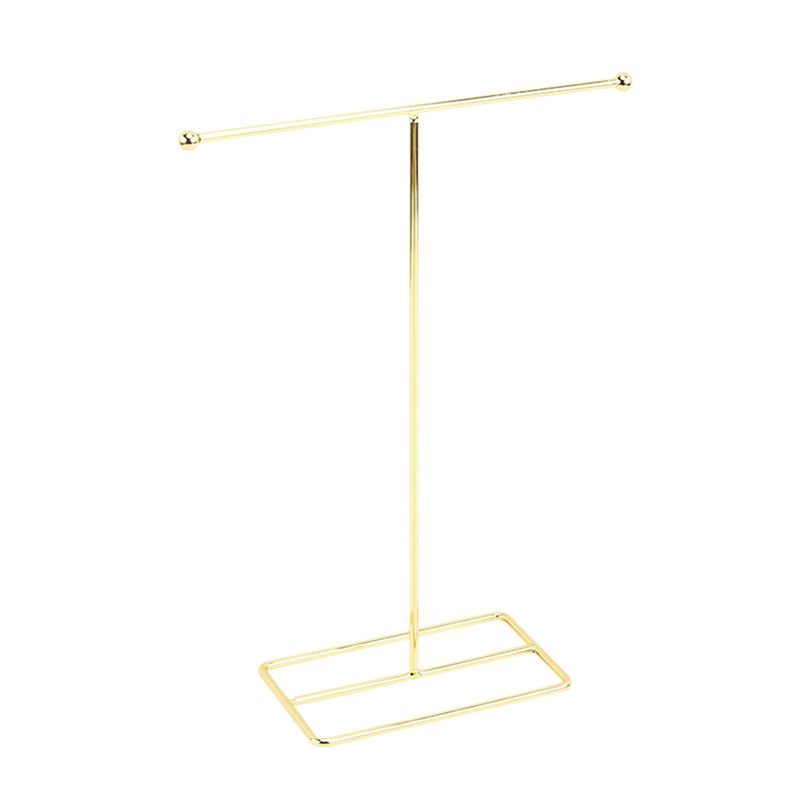 Magideal - Soporte Para Joyería, Barra En T, Soporte Para Collar, Organizador De Joyas, Estante De Presentación De Joyería De Escritorio Para Colgantes, Pendient