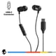 thumbnail image 3 of Audafonos Skullcandy Jib XT InEar USBC Micrafono Negro, 3 of 3