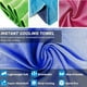 thumbnail image 5 of Toalla refrescante (paquete de 3) de microfibra de 80 x 30 cm para un alivio instantáneo, ideal para yoga, golf, viajes, deportes, camping, fútbol y deportes al aire libre., 5 of 8