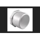 thumbnail image 1 of Tapón de tubo Charlotte Pipe Sch 40 PVC 3/4 pulgadas blanco, 1 of 1