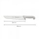 thumbnail image 3 of Cuchillo Carnicero 25 Cm Mango Blanco Línea Durafio, 3 of 3