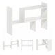 thumbnail image 1 of Organizadores de escritorio y aparador Furinno Classic White, 1 of 5