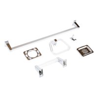 Metalhsa - Set De Baño Económico 6 Piezas