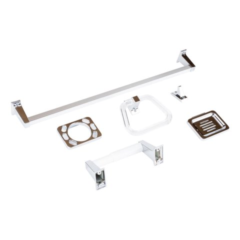 Metalhsa - Set De Baño Económico 6 Piezas