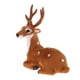 thumbnail image 4 of Simulación Navidad Elk Felpa Reno Modelo Juguete Marrón Claro Hombre Sentado, 4 of 5