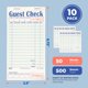 thumbnail image 2 of Guest Check Books FMP Brands para servidores, 10 blocs, 500 hojas, 2 of 8