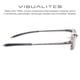 thumbnail image 3 of Lentes de Lectura Visualites 1.25 de Aumento, Livianos y Sin Montura, 3 of 9