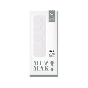 Muzmak - - Tips Adhesivos Para Reutilizar Uñas Press On Talla S 24 U.