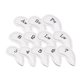 thumbnail image 3 of 12x Golf Iron Head Cover Cuero PU Golf Club Headcover Universal Impermeable Blanco, 3 of 5