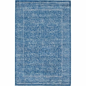 Deco2Day - Alfombra Geil Bmf108B-5-Nw-5X8 - 160 X 230 Cm - Azul