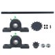 thumbnail image 1 of Kit de eje de transmisión pinkhatcat 41 cm 5/8" para cadena 40/41/420 (kart y mini moto), 1 of 4