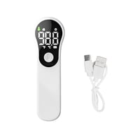 Termómetro Infrarrojo Digital Recargable M6 Blanco Lubabycas