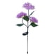 thumbnail image 1 of 1pc Solar Hydrangea Flower Light With 3-head, Outdoor Courtyard Decoration LED Simulation Flower Light For Outdoor Yard Garden Lawn Patio Courtyard Fences Driveway Pathway Decoration, 1 of 3
