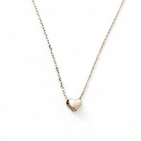 Tiana Joyas - Collar De Corazón De Plata 925