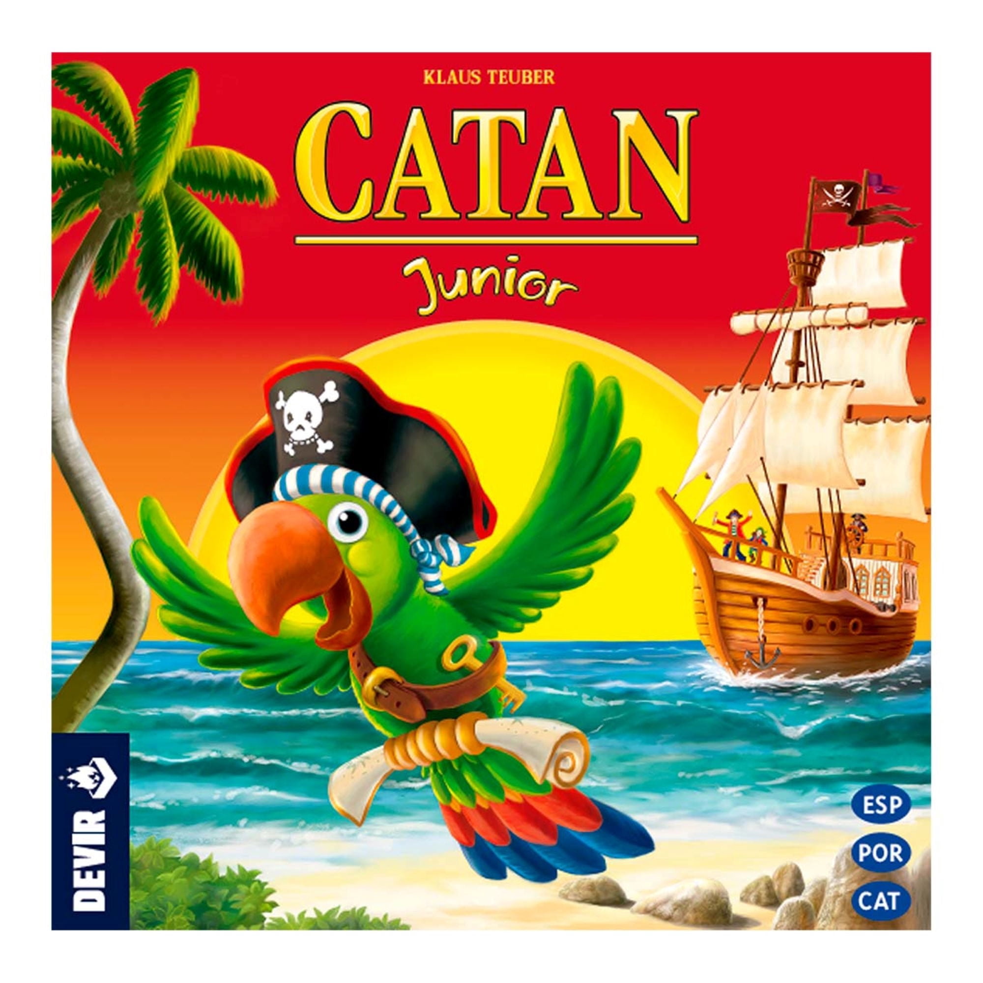 Devir - Juego De Mesa Catan Junior (trilingue)