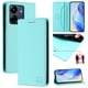 thumbnail image 1 of Funda Billetera con Soporte para Xiaomi Redmi 13C 4G/5G Bloqueo RFID Plegable Verde menta, 1 of 6