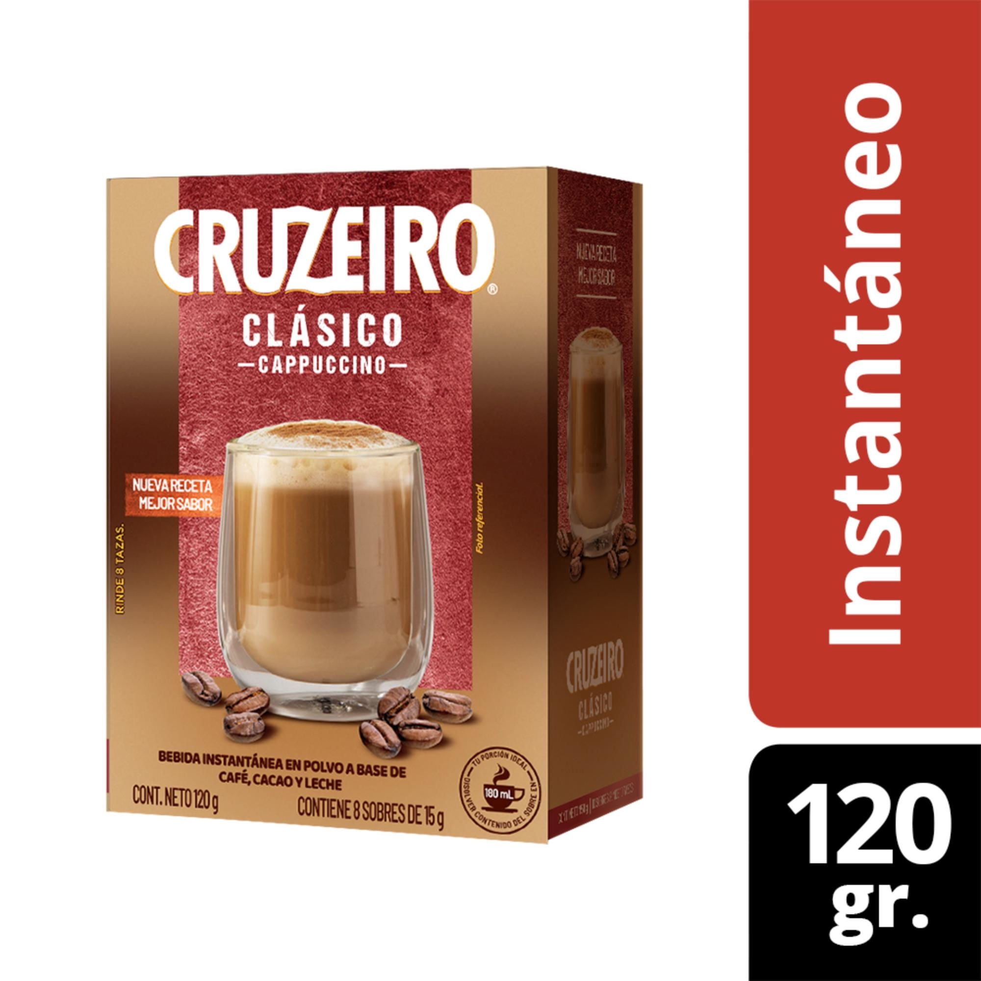 Café Mix Cappuc Clasico Sachet 120 g Cruzeiro