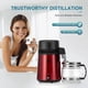 thumbnail image 3 of Destilador de agua CO-Z de acero inoxidable 4L 110V-120V 750W, 3 of 8
