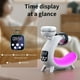 thumbnail image 4 of Cargador rápido inalámbrico magnético 6 en 1 de 15 W con altavoz Bluetooth, reloj despertador y luz RGB para Apple Watch/iPhone15/14/13/12/11/AirPods-Blanco, 4 of 7