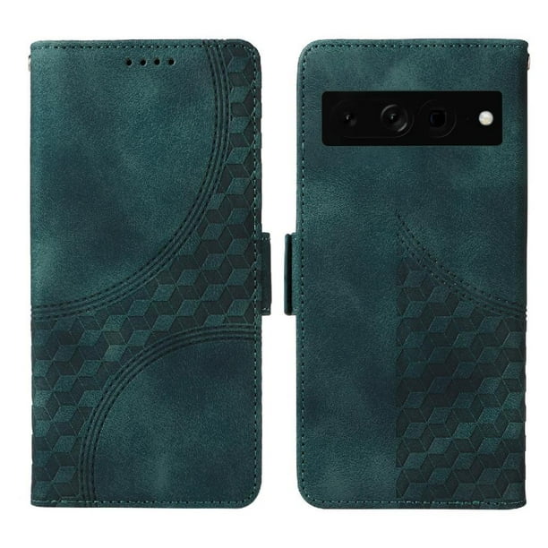 Carcasa FOXDOCK Google Pixel 7 Pro de cuero PU, diseño acolchado clásico, protección contra caídas y rayones