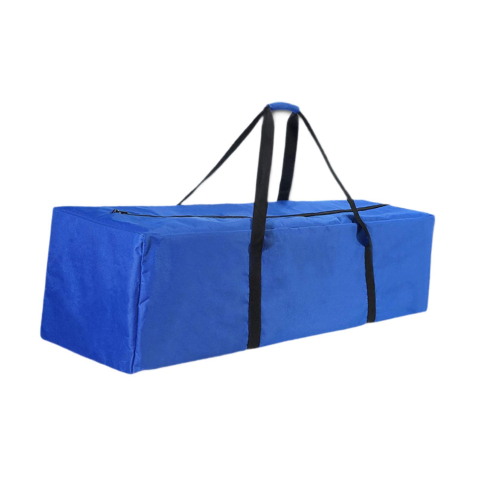 Magideal - Bolsa De Gimnasia Portable Portable Con Manijas De Equipaje Organizador Práctico De Bolsa De Almacenamiento Para El Accesorio De Campamento De Natació Azul