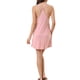 thumbnail image 3 of INSPIRE CHIC Camisón sin mangas con cuello en V para mujer, tirantes finos, mini camisón con tela elástica para primavera verano L rosa, 3 of 6