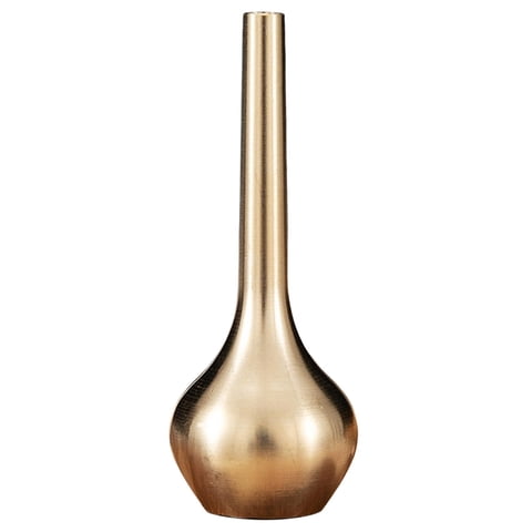 Magideal - Jarrón Único, Minijarrón, Macetas, Arreglo Floral, Dorada Para Jardín, Sala De Estar, Escritorio, Decoración , B B