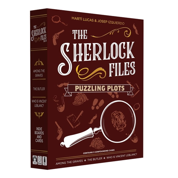 Juego de mesa Indie Boards and Cards The Sherlock Files: Puzzling Plots