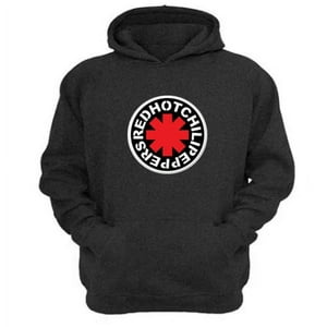 Genérico - Polerón Canguro Red Hot Chili Peppers Gris Oscuro Talla Xl Unisex