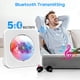 thumbnail image 3 of Reproductor de CD de escritorio ROADOM Home Reproductor de CD Bluetooth con altavoces, 3 of 7