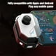 thumbnail image 2 of Controlador Gamepad de conexión inalámbrica con conexión Type-C/USB para Android e IOS - HID MFI Joystick Accesorios de juego-Plata-negro, 2 of 5