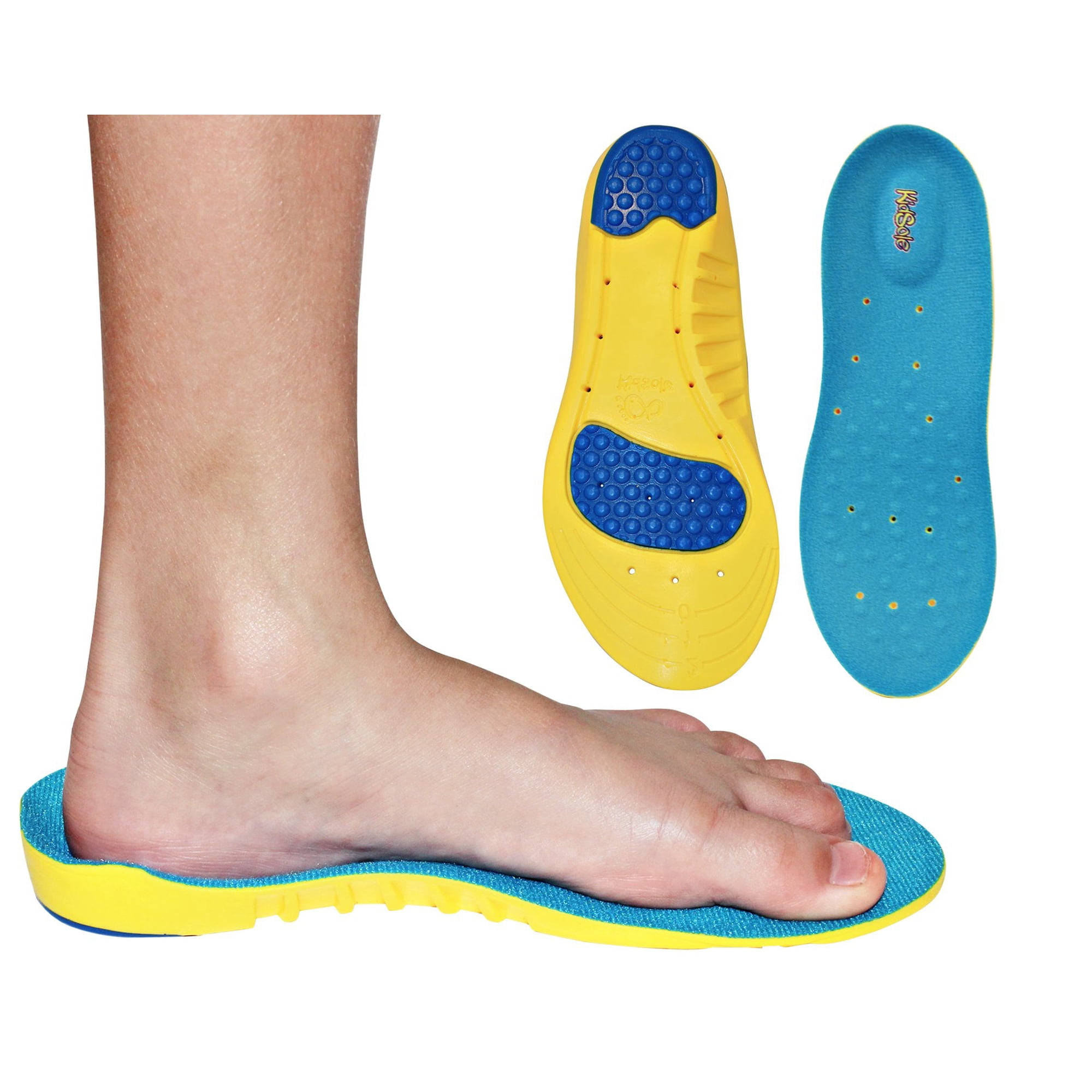 Kidsole - Plantillas De Espuma Viscoelástica Para Niños Tallas 2 6