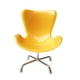 thumbnail image 1 of Simulación 1:6 Silla De Casa De Mu?ecas Muebles Juego De Imaginación Juguete Amarillo, 1 of 3