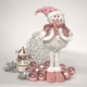 thumbnail image 2 of 3 Monos Patas Larga Pascuero Reno Mono Nieve Muñecos Navidad, 2 of 5