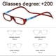 thumbnail image 4 of Las gafas de lectura magnéticas se pueden colgar alrededor del cuello para facilitar su transporte, gafas de lectura plegables., 4 of 5