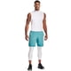 thumbnail image 2 of Leggins Under Armour Armour HeatGear 3/4 para hombre - Blanco/Negro, 2 of 3