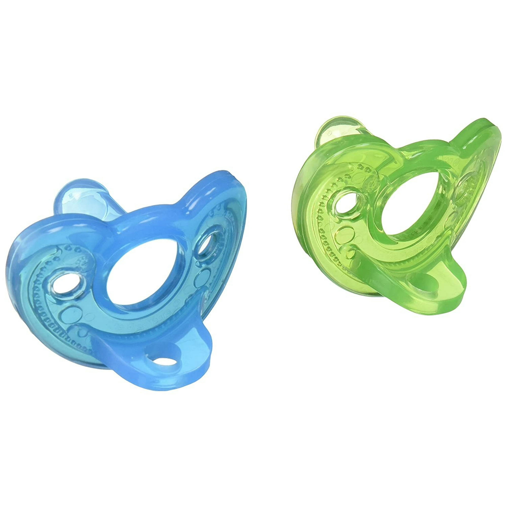 The First Years - Pack 2 Chupetes Recién Nacido De Silicona Gumdrop