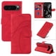 thumbnail image 1 of Funda tipo cartera con tapa para Google Pixel 9 Pro 5G con tarjetero, soporte y cubierta magnética Rojo, 1 of 6
